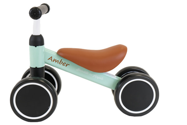 Personaliseer de loopfiets