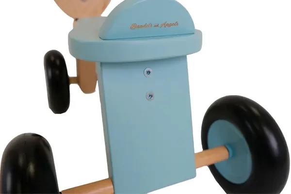 Achterzijde loopfiets