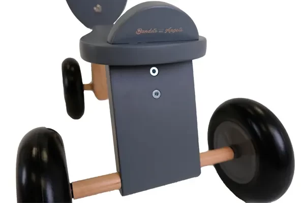 Achterzijde loopfiets