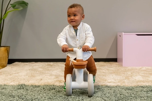 Schattig fietsje met speels ontwerp