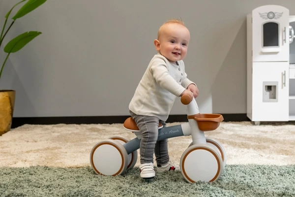 Schattig fietsje met speels ontwerp