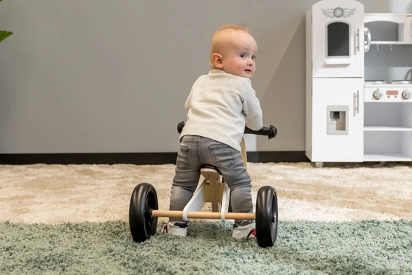 Van driewieler naar tweewieler om te bouwen