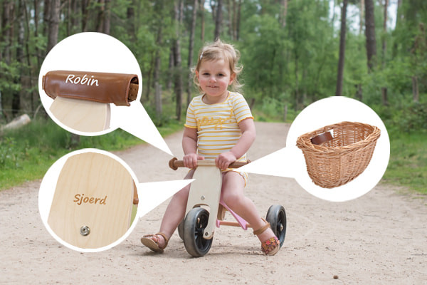 Accessoires zijn optioneel