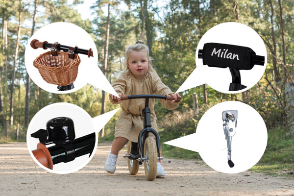 Accessoires zijn optioneel