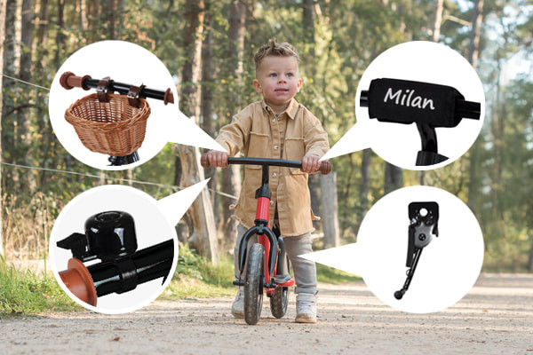 Accessoires zijn optioneel