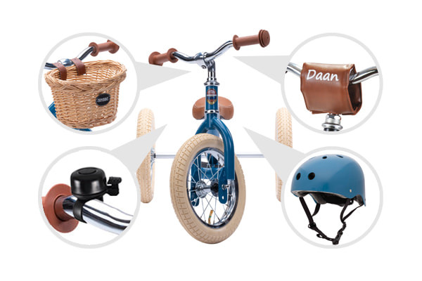 Accessoires zijn optioneel