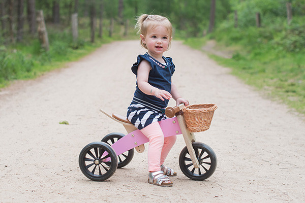 Optioneel: rieten stuurmandje