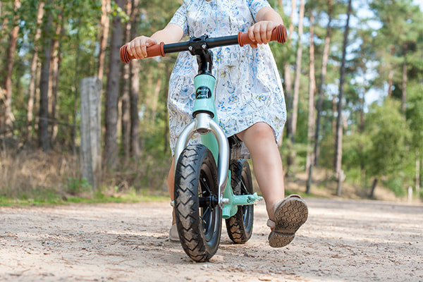 Mint frame met zilveren voorvork