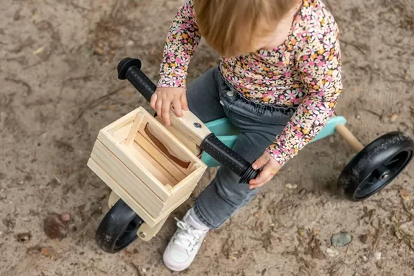 Optioneel: houten stuurkratje