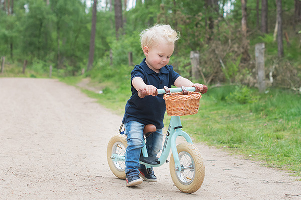 Sef met het optionele mandje.