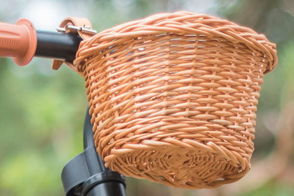 Optioneel: rieten stuurmandje