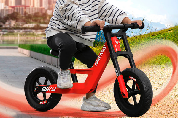 BERG BIKY Cross loopfiets 12 inch met handrem div kleuren - .nl