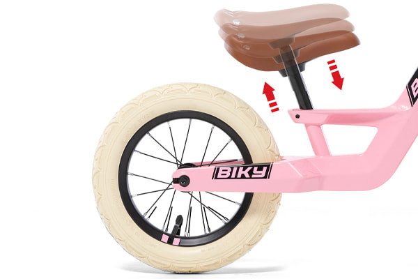 Traploos verstelbaar zadel