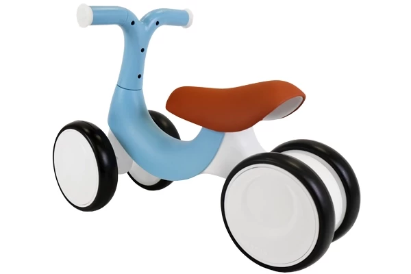 Lichtgewicht loopfietsje van kunststof