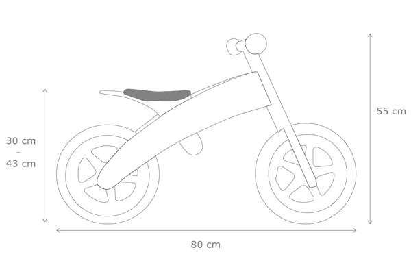 De afmetingen.