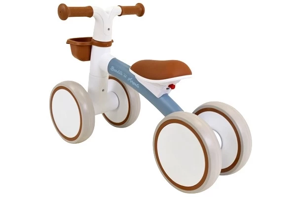 Het zadel is verstelbaar