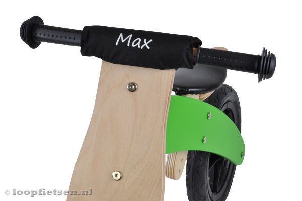 Optioneel: kinbeschermer met eigen naam.