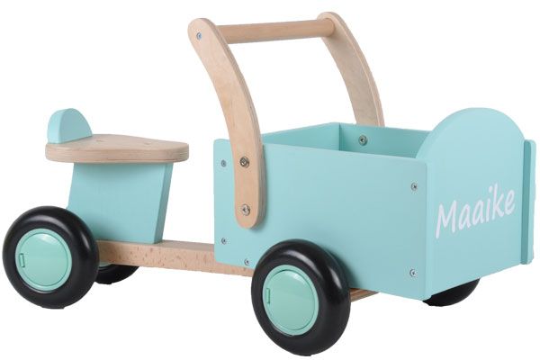 Optioneel: sticker met eigen naam.