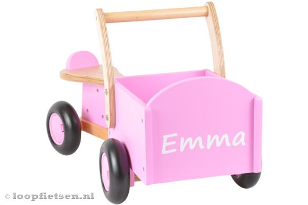 Optioneel: sticker met eigen naam.