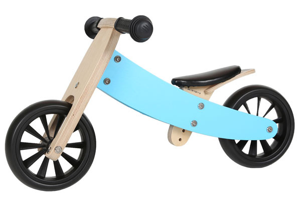 Als tweewieler met laag frame.