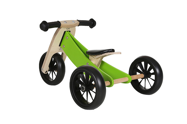 Als driewieler met laag frame