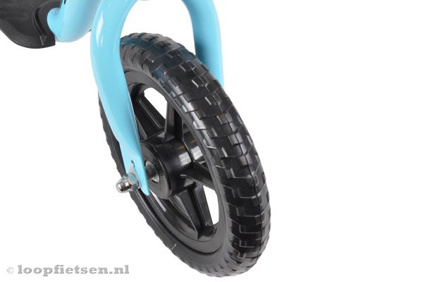 Met PU lekvrije banden.