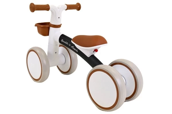 Het zadel is verstelbaar