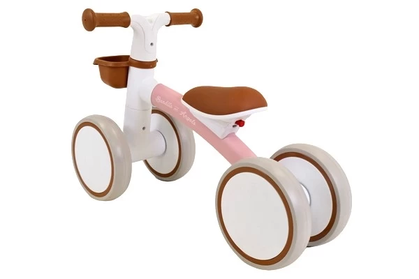 Het zadel is verstelbaar