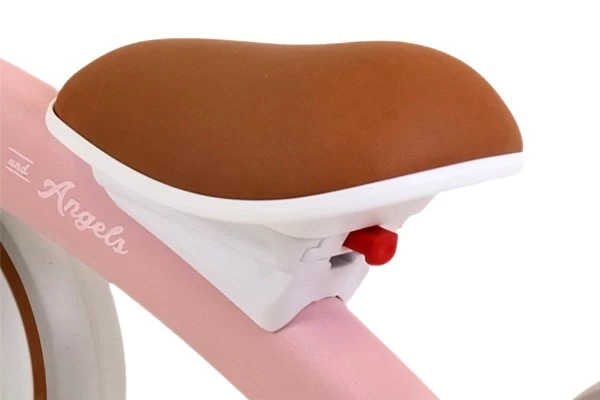 Verstelbaar met een druk op de rode knop