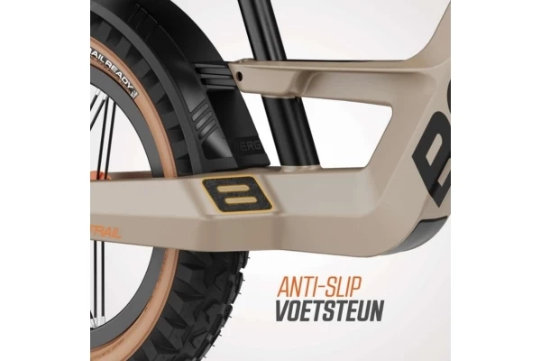 Geïntegreerde antislip voetensteunen