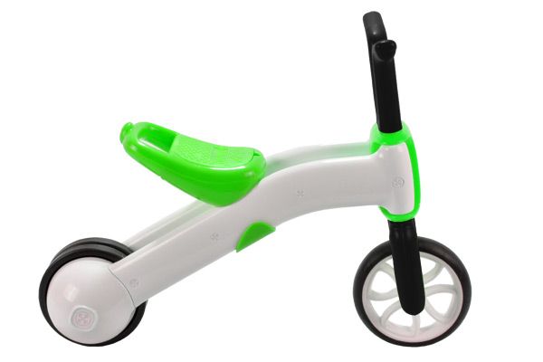 Bouw je 3-wieler om naar een 2-wieler.