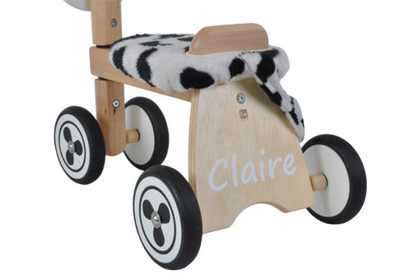 Optioneel: sticker met eigen naam.