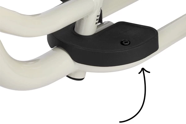 Met handige voetensteun