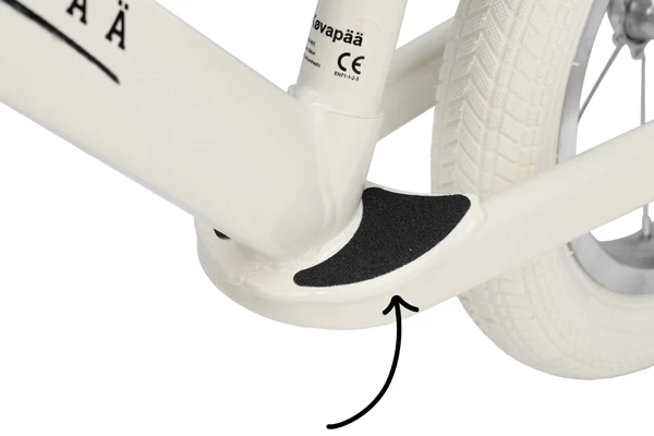 Met handige voetensteun