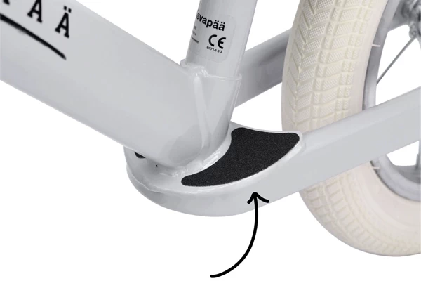 Met handige voetensteun