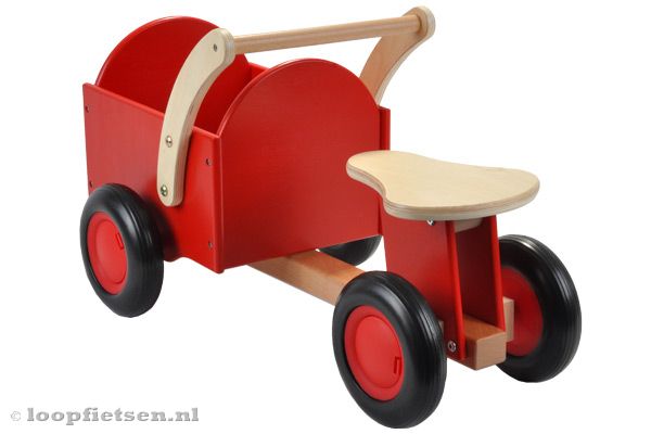 Loopbakfiets met naam