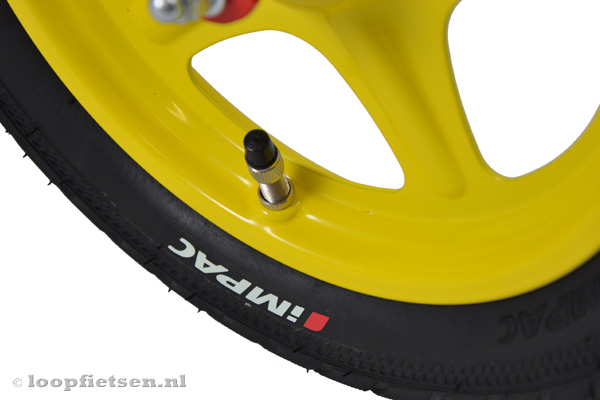 Luchtbanden voor extra comfort.