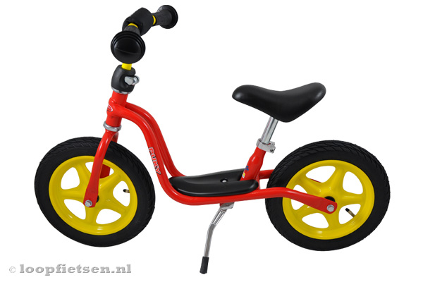 Voorzien van speciaal loopfiets zadel.