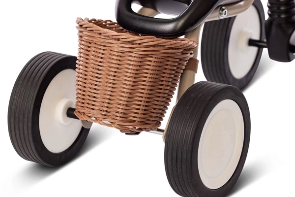 Inclusief mandje achterop