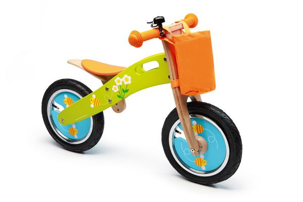 Green flower loopfiets van Scratch.