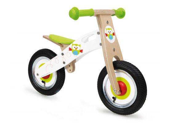 Scratch houten starter groene uil.