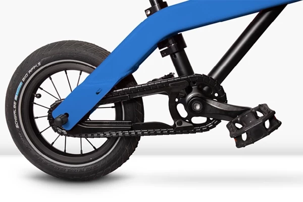 Om te bouwen naar kinderfiets met trappers