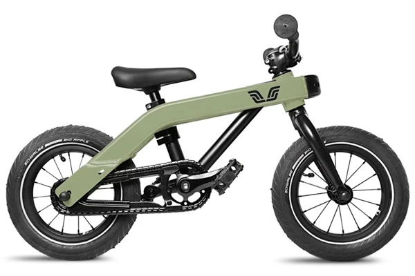 3in1 vintage groen - fase 3: kinderfiets 