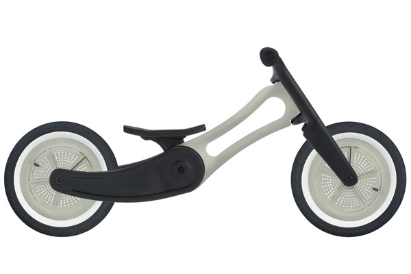 Wishbonebike RE2 Raw stand 2: lage tweewieler.