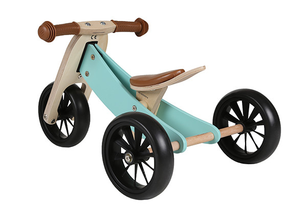 Als driewieler met laag frame