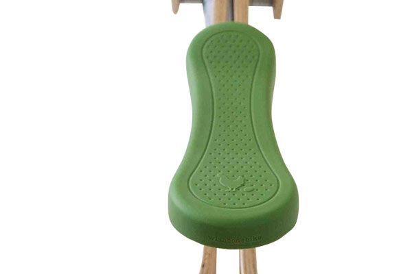 Seatcover groen voor de Wishbonebike.