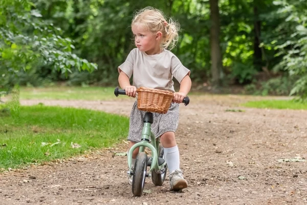 Jill met het optionele stuurmandje